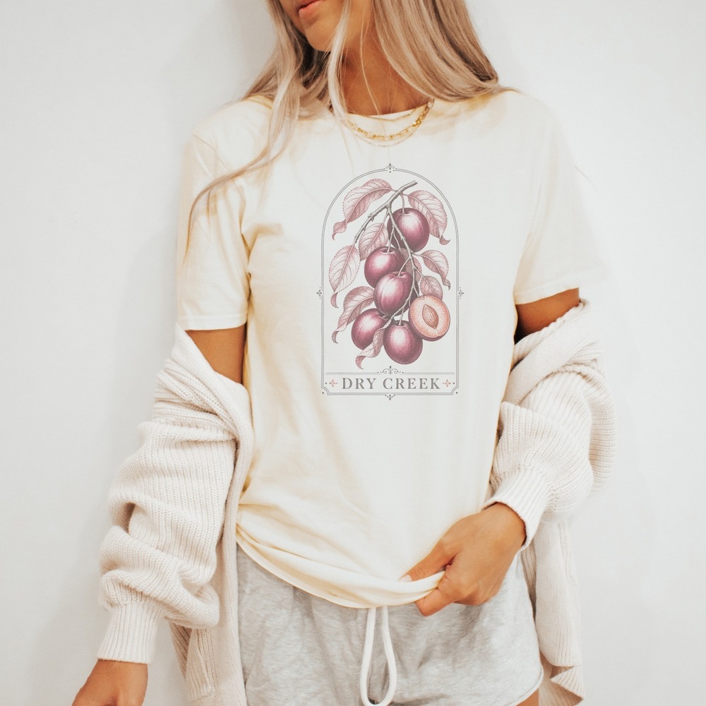 Dry Creek Woodcut Style Boho Graphic Tee